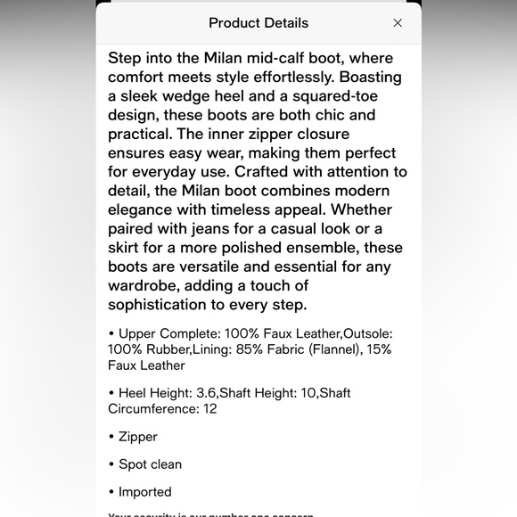 Red Leather Wedge Boots - Picture 8 of 8